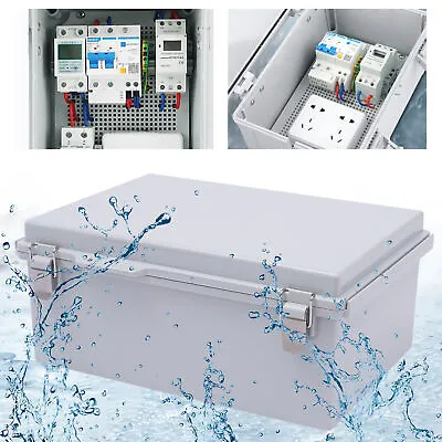 Electrical Junction Box ABS Plastic Outdoor Project Enclosure Case Waterproof • $58
