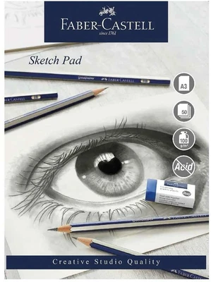£12.49 • Buy Faber Castell A3 Creative Studio Sketch Pad 100gsm 50 Sheets