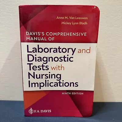 Davis's Comprehensive Manual Of Laboratory And Diagnostic Tests - Very Good • $12.50