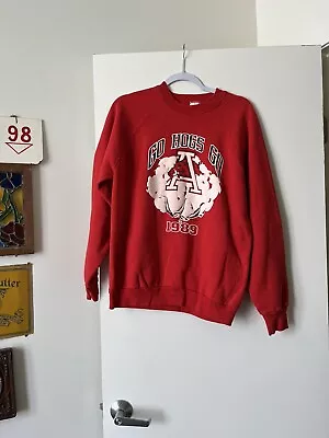 Vintage Arkansas Razorbacks Sweater Shirt L • $25