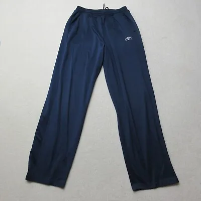 VINTAGE Umbro Joggers Mens XL Blue Leg Spell Out Bottoms Sports Casual 00s • £16.99