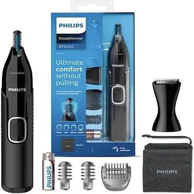 $42.37 • Buy Philips Nose Hair Trimmer Series 5000 Nose Ear And Eyebrow Trimmer - NT5650/16