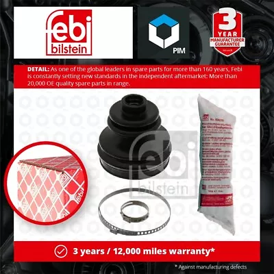 CV Joint Boot Fits VW SHARAN 7M 7M8 1.8 2.0 1.9D 95 To 10 AJH C.V. Driveshaft • $12.87