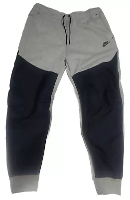 Nike Sportswear Tech Fleece Joggers Grey Black DR6171-063 Mens Size XL New  • $130.76