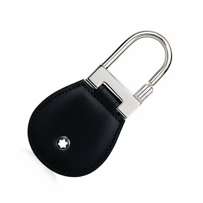 £147.75 • Buy Meisterstuck Montblanc Key Ring Drop 14085 Leather Black