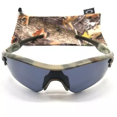 OAKLEY RADAR PITCH SUNGLASSES Kings Desert Camo W/ Gun Icons Black Iridium Lens • $299.99