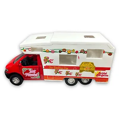 Motorhome Camper Van Just Married Our Wedding Day Bridal Bargains Pull N Go • £7.19