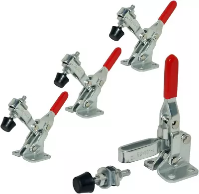 XRPAOWA 4 Pcs Vertical Hand Tool 101-A Quick-Release Toggle Clamp 110 Lbs • $13.13