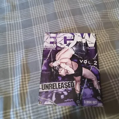 WWE: ECW Unreleased Vol. 2 (DVD 2013 3-Disc Set) • $17.29