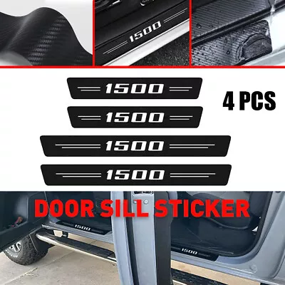 4PCS For Chevrolet Silverado 1500 Accessories Door Sill Plate Protector Covers • $18.99