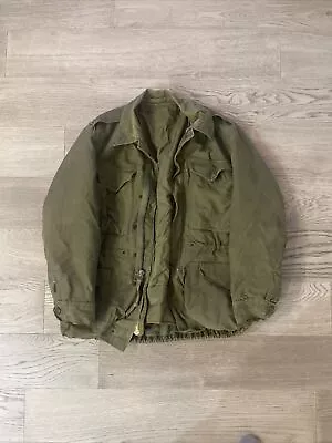 Vintage 50’s/60s Korean War Era Military Green Field Jacket M-1951 OG-107 Medium • $100