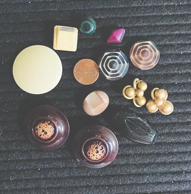 Vintage Celluloid Buttons • $5.99