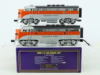 O Gauge 3-Rail MTH MT-2056LP WP Western Pacific F3 A/A Diesel Locomotive Set • $429.95