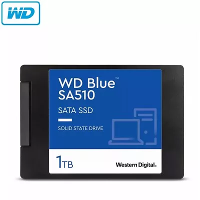 SSD Western Digital 250GB 500GB Blue SA510 SATA Internal Solid State Drive 2.5  • $159.95
