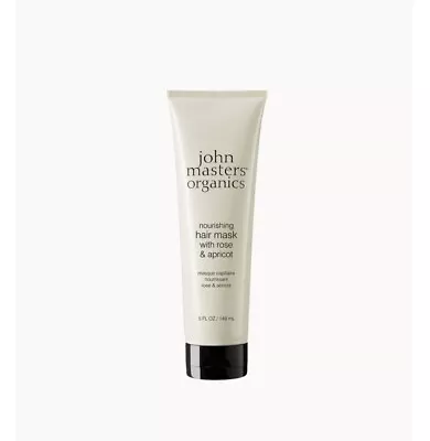 New John Masters Organics Rose And Apricot Hair Mask Factory Sealed New! 5 Fl Oz • $17.99