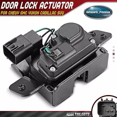 Tailgate Trunk Hatch Door Lock Actuator For Chevy GMC Yukon Cadillac 4 Pins • $44.99