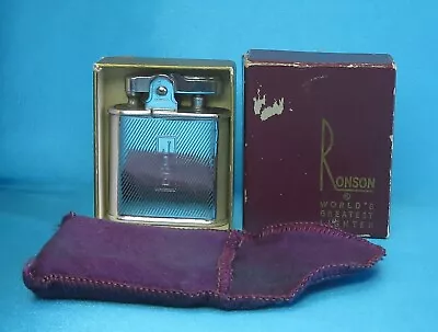 In The Box Vintage 1950's US Made Ronson Whirlwind Lighter. • $39.50