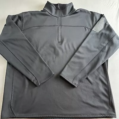 Cabela's Polyester High Neck 1/4 Zip Jacket XL Reg Black 90-5980 M10SH507 LS • $9.99