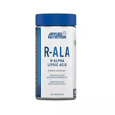 Applied Nutrition R-ALA R-ALPHA Lipoic Acid 60Caps • £33.36