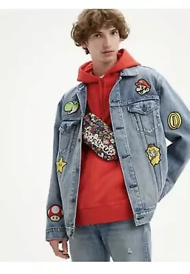 NWT Levi's X Super Mario Vintage Fit Trucker Jacket SZ XL • $199