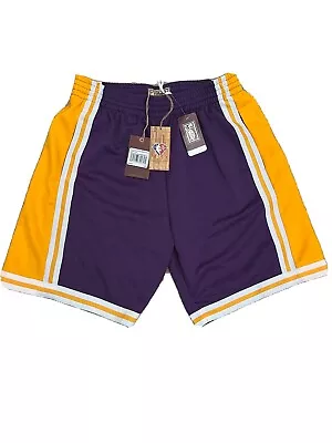 NBA Mitchell & Ness Authentic HWC 75th Anniversary Los Angeles Lakers Shorts • $40