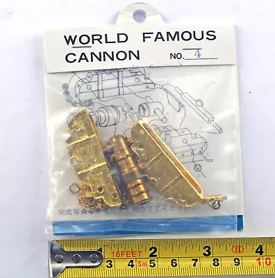 MICRO CAST N.4 BRASS KIT FRENCH MORTAR  WORLD FAMOUS CANNON SERIES • $45