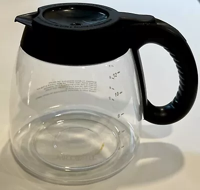 Mr. Coffee 12 Cup Carafe Glass Genuine Replacement Decanter Coffee Pot EUC 6.5”T • $13.60