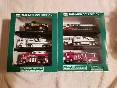 NEW 2017 & 2018 Hess Mini Truck Collection • $32.99