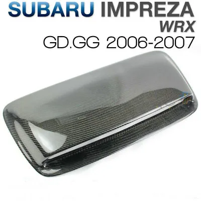 Carbon Fiber Hood Scoop Intake Vent Bonnet For Subaru WRX STI GD GG 9TH 06-07 • $177.47