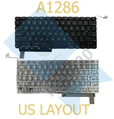 For Apple MacBook Pro A1286 15'' 2009 - 2012 Unibody US Layout Laptop Keyboard • $15.11