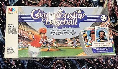 1984 Championship Baseball Board Game - Milton Brradley • $52.75