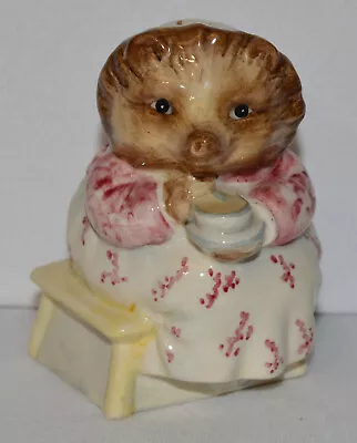 John Beswick / Beatrix Potter  Mrs Tiggy Winkle Takes Tea  3 1/8   Figurine • $42.99