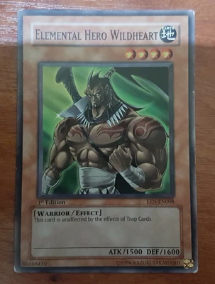 £2.49 • Buy Yu-Gi-Oh! Elemental Hero Wildheart EEN-EN008 1st Edition (Good) 
