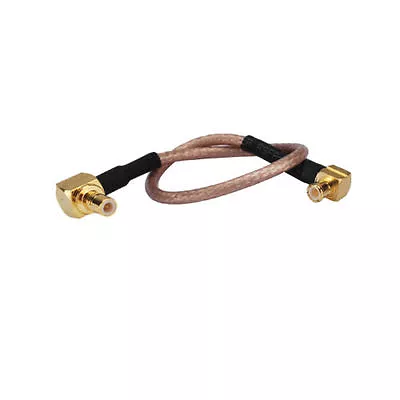 SMB Male R/A To MCX Male Right Angle Pigtail Cable RG316 20cm                   • £5.45