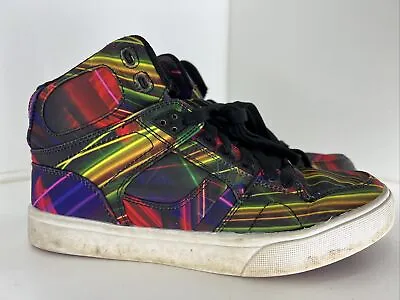 Osiris NYC Vulc 83 Womens Size 8 Neon Multi Retro Color Block Skate Shoes  • $68