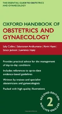 Oxford Handbook Of Obstetrics And Gynaecology (Oxford Medical Handb... Paperback • £7.49