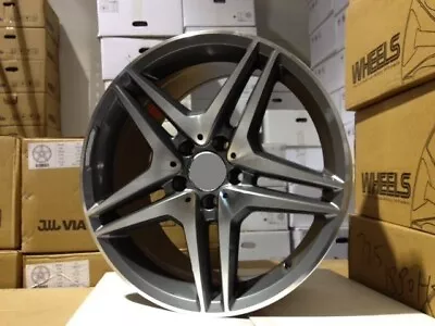 19  Mercedes Benz Amg Gunmetal Rims Wheels Clk Class Clk350 Clk500 Clk55 Sl550 • $949.50