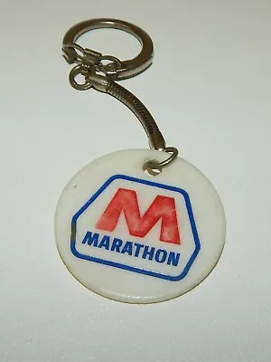 Vintage Marathon Advertising Keychain • $9.99