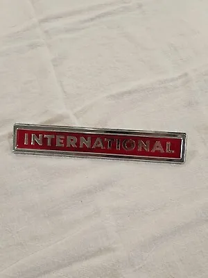 1968-1971 IH International Red Emblem Grille 11810-1 / 2754222-R1 Truck Scout #F • $99