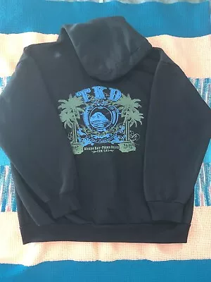 Vintage TKD Surf Shop Hoodie Hill Heavyweight Made In USA • $50