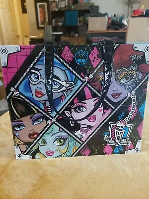 Monster High File Folder School Tote Expandable Portfolio Organizer 2013 • $14.99