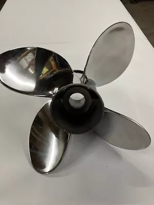 Mercury Trophy Plus 4 Blade Stainless Propeller  48-825940 W/ Case & PVS Plugs  • $345