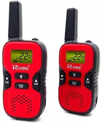 $54.02 • Buy ICore Walkie Talkies For Kids Rechargeable Toys Talkie Long Range 2 Way Radios