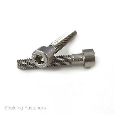 Metric A2 Stainless Steel Socket Cap Head Bolts & Fully Threaded Screws M6 - M12 • £2.10