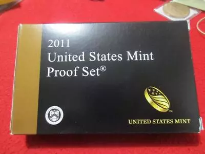 2011-S United States Mint 14 Coin Clad Proof Set. Ultra .Cameos OGP.    #MF-2212 • £0.80