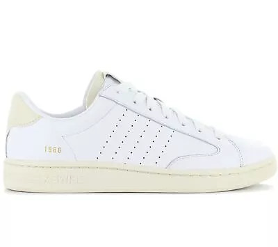 K-Swiss Lozan Klub Leather Men's Sneakers White 07263-979 Sport Leisure Shoes • £60.06