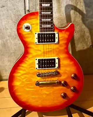 Epiphone Les Paul Ultra Type Redsunburst 2007 Used Electric Guitar From Japan • $520