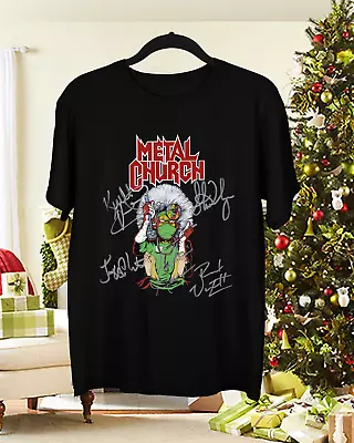 METAL CHURCH Signed Cotton Back Men Size S To 5XL T- Shirt Xmas Gift BE54 • $20.89