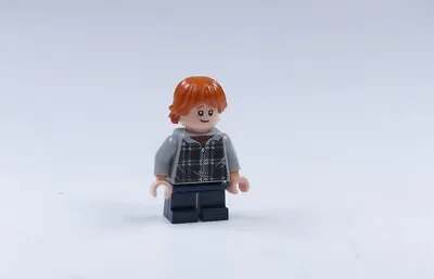 £7 • Buy LEGO® Harry Potter™ Figure Ron Weasley Minifigure Plaid Hoodie Hp154 75955 NEW