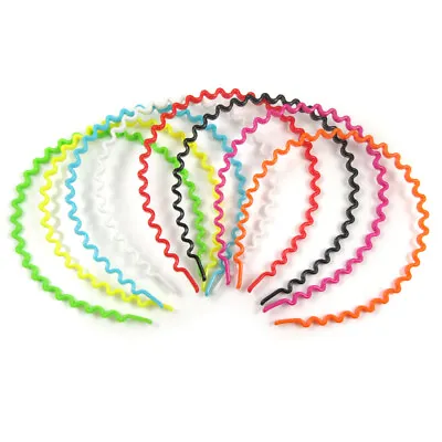 2 FOR £2.99 Wavy Hair Bands Make Up  ALICE HAIR HEADBAND CHRISTMAS GIFT PARTY • £2.99